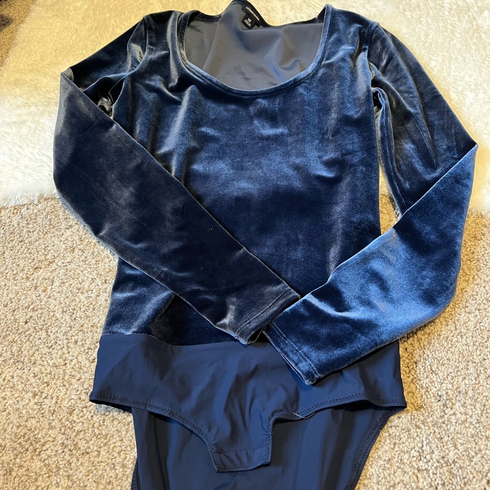 J crew velvet bodysuit